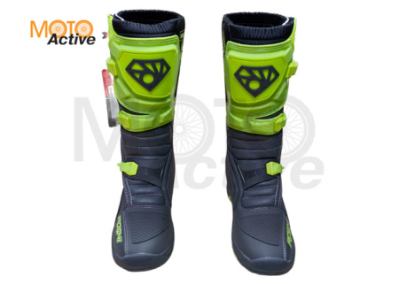 Мотоботы ROQVI T5 Neon Green